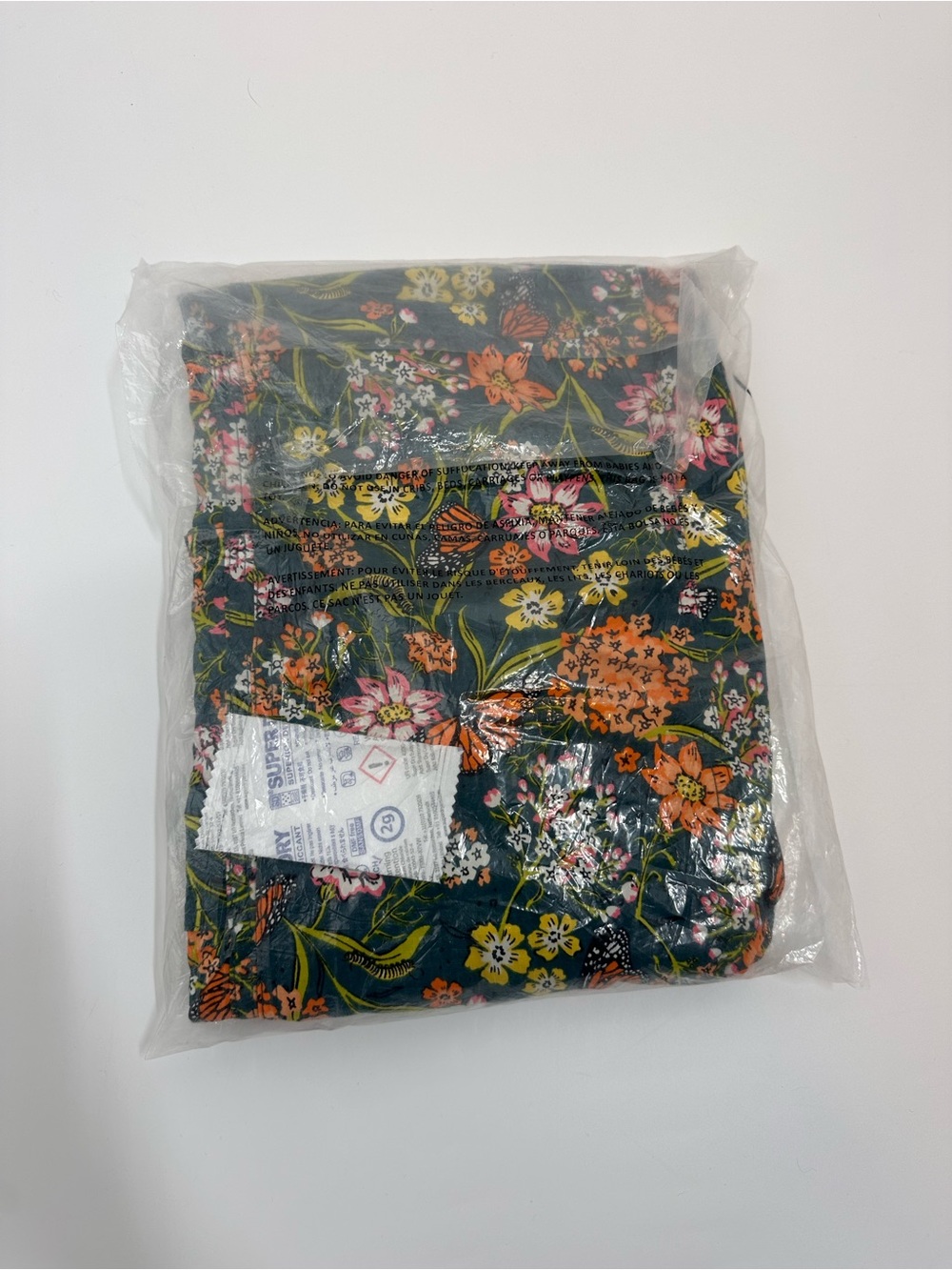Women's Heirloom Gardening Bib Overalls Monarchs Milkweed XS - Picture 10 of 11
